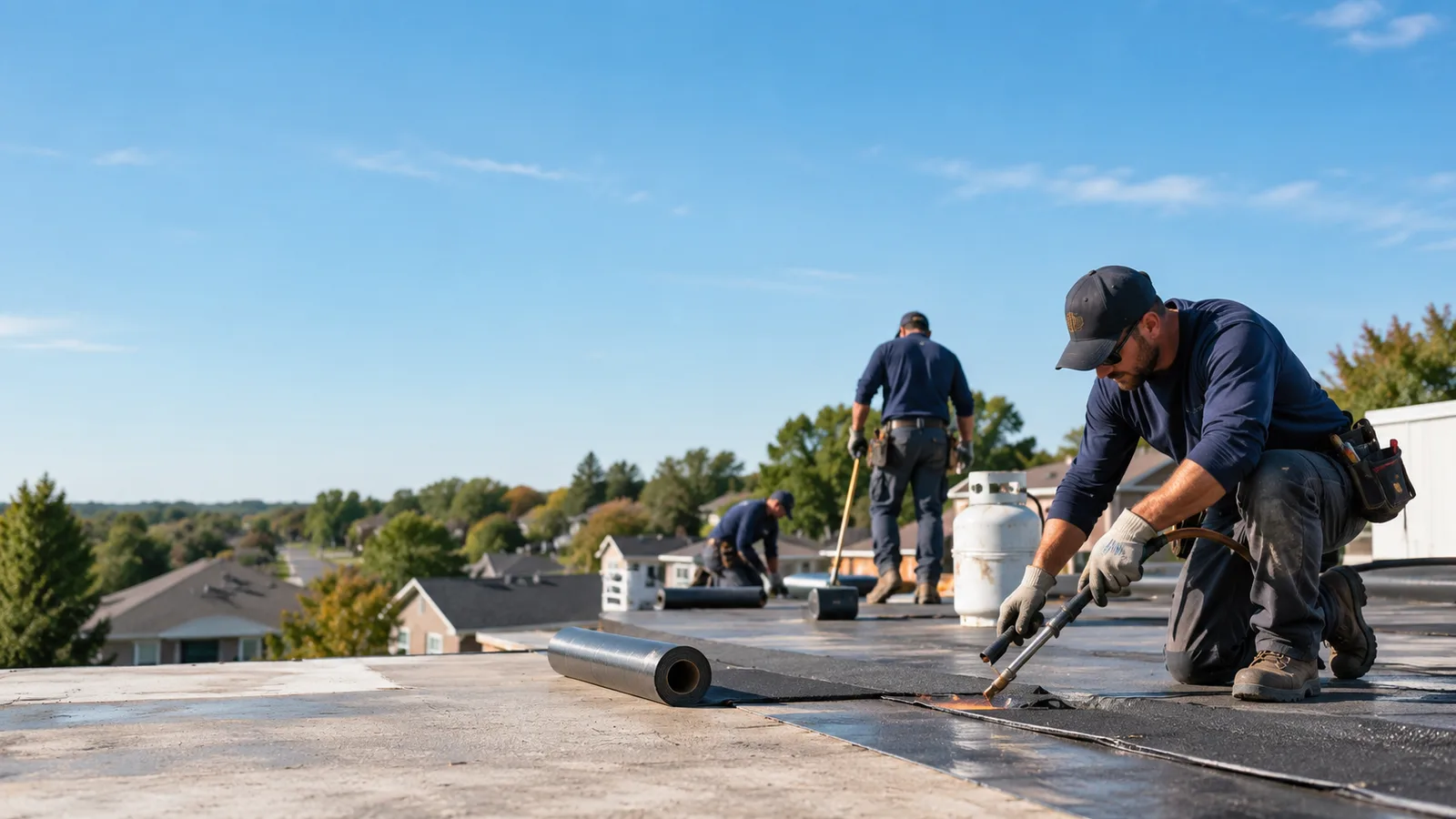 Flat Roof Leak Repair providers in Dawson, TX